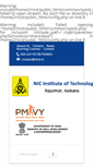 Mobile Screenshot of nicit.in